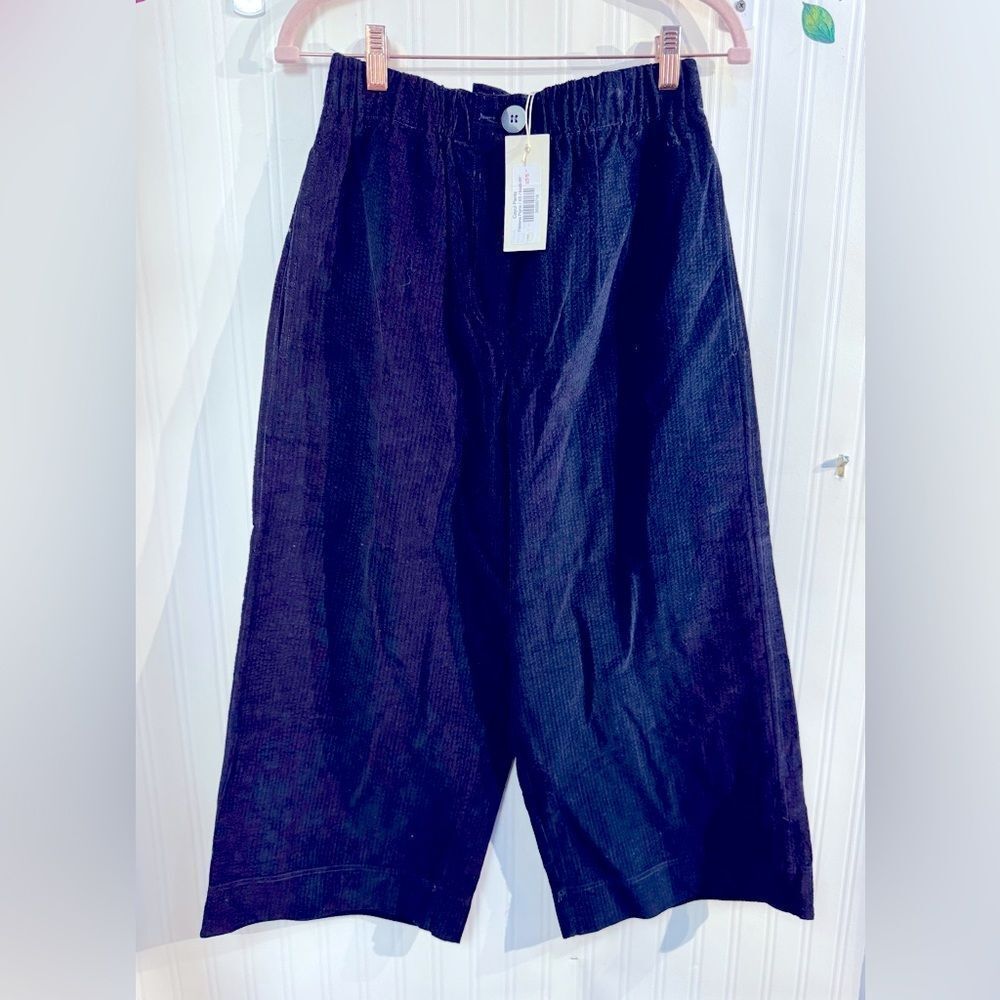 NWT Fabiana‎ Pigna Cayul Blue Pants Wide Leg Sz XS,S
